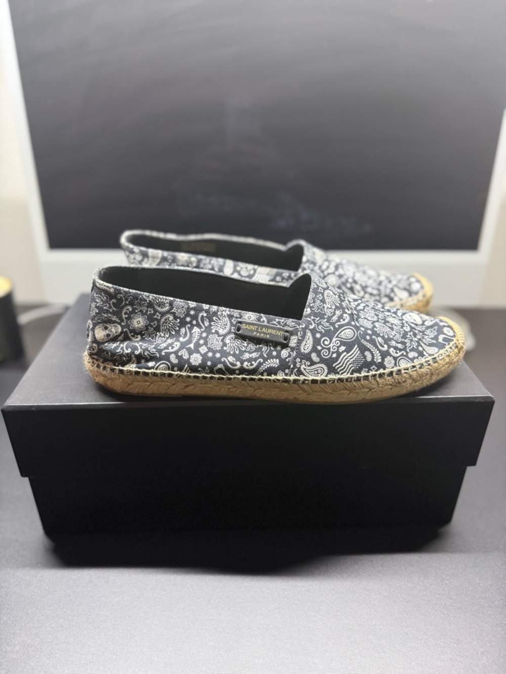 Saint Laurent Espadrille — Solar Band Skull - Picture 2 of 5